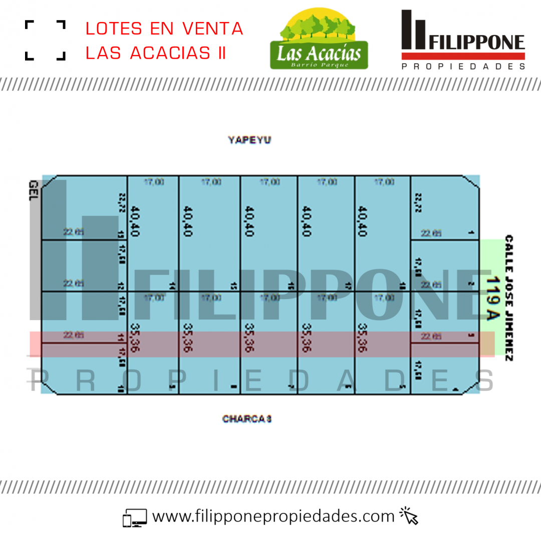 Terreno en Venta en Charcas 5100/5200, Las Acacias, Bahía Blanca - Bahía Blanca Propiedades | SITIO OFICIAL l