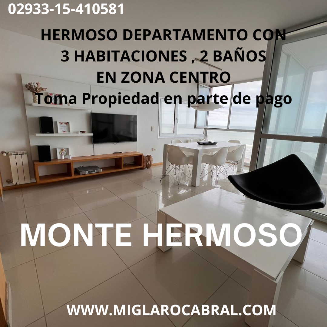 Departamento en Venta en AV. COSTANERA 300,  Monte Hermoso - Bahía Blanca Propiedades | SITIO OFICIAL l