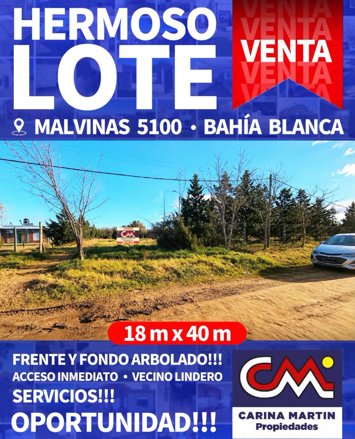 Terreno en Venta en MALVINAS 5100, Villa Bordeu, Bahía Blanca - Bahía Blanca Propiedades | SITIO OFICIAL l
