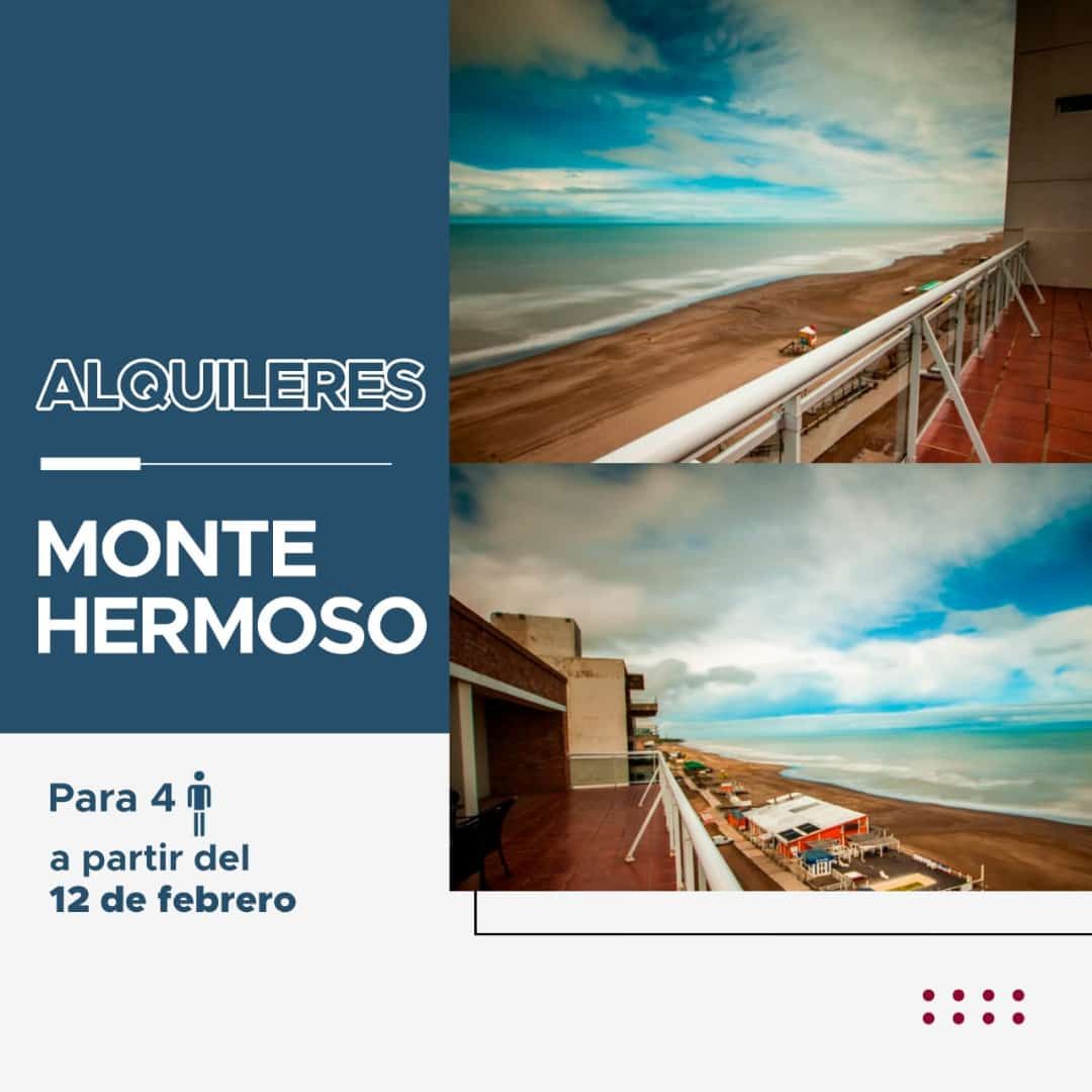 Departamento en Alquiler en Av Peron 515, Centro, Monte Hermoso - Bahía Blanca Propiedades | SITIO OFICIAL l