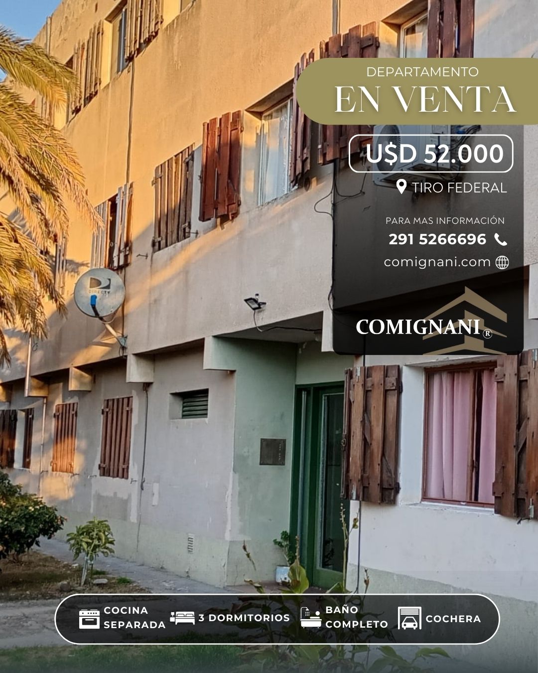 Departamento en Venta en Liniers 675, Tiro Federal, Bahía Blanca - Bahía Blanca Propiedades | SITIO OFICIAL l