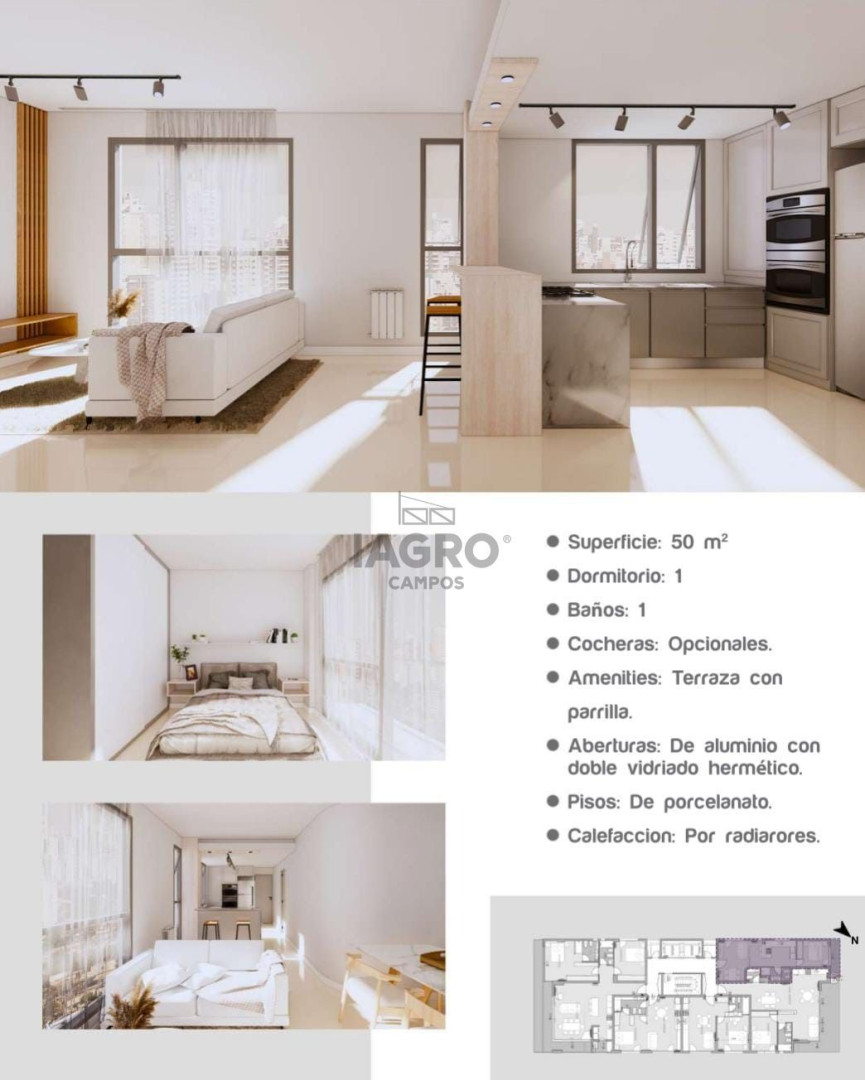 Departamento en Venta en O'higgins 237, Centro, Bahía Blanca - Bahía Blanca Propiedades | SITIO OFICIAL l