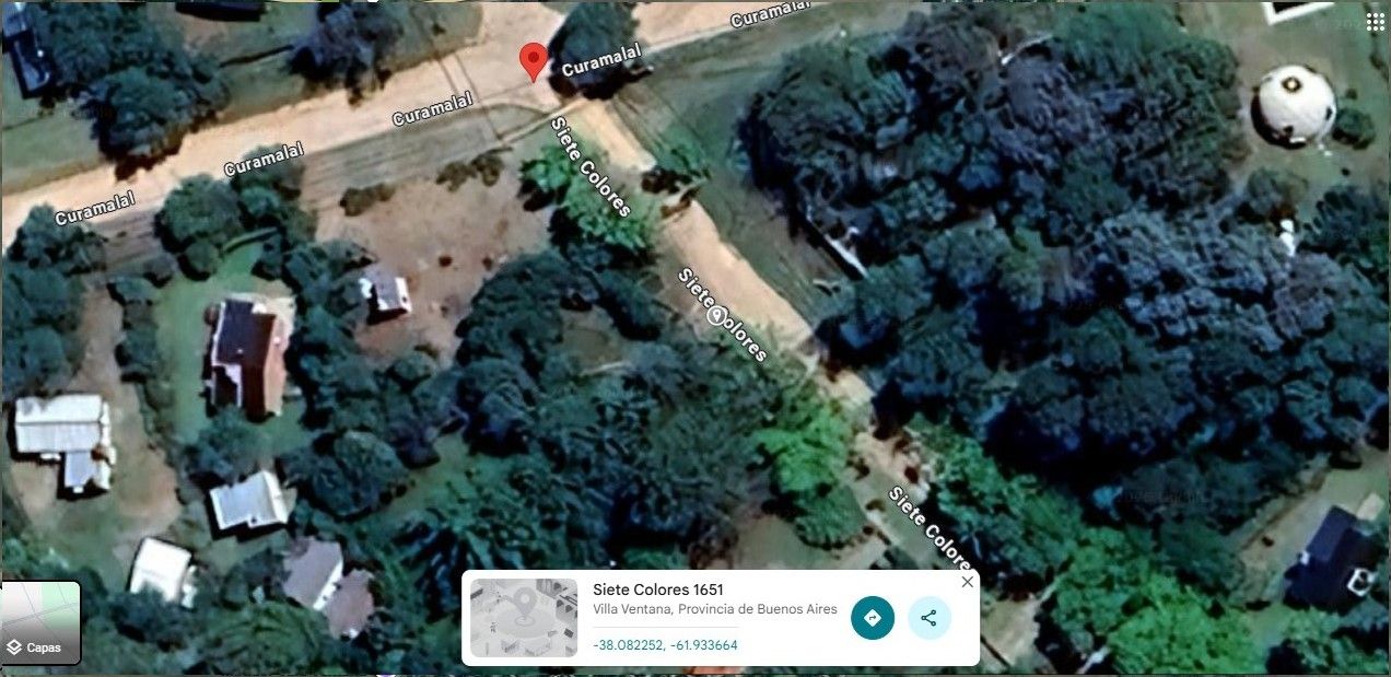 Terreno en Venta en Calle Siete Colores Esq. Curumalat,  Villa Ventana - Bahía Blanca Propiedades | SITIO OFICIAL l
