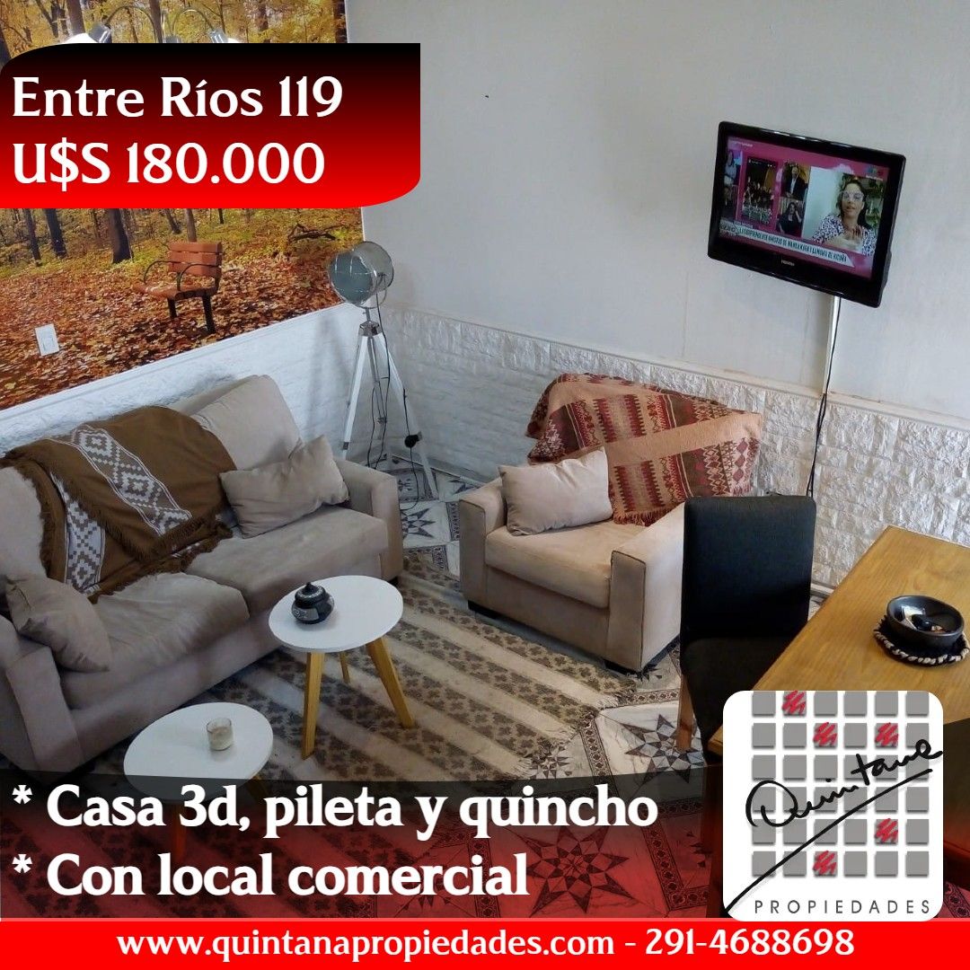Casa en Venta en Entre Rios 119, Pacifico, Bahía Blanca - Bahía Blanca Propiedades | SITIO OFICIAL l