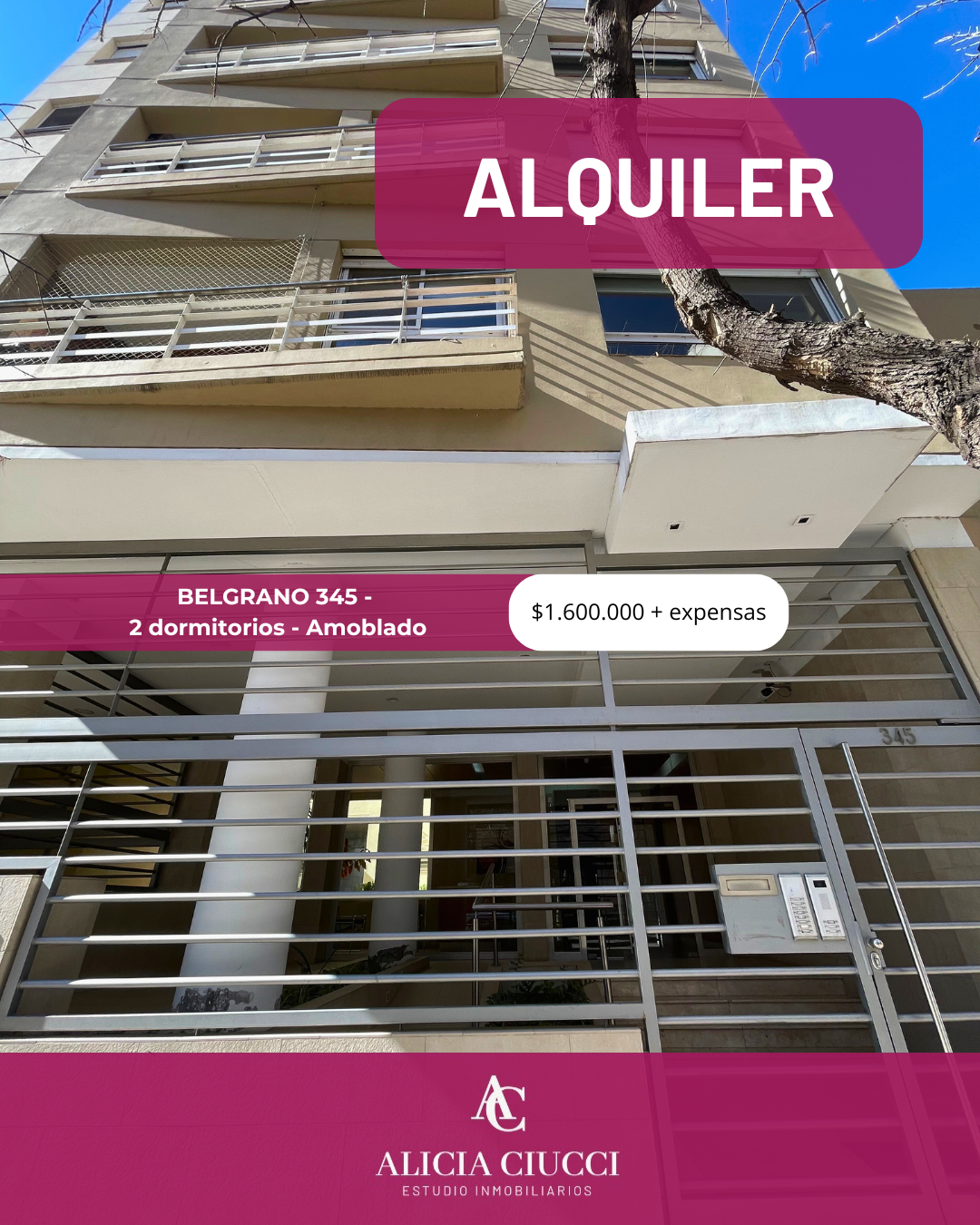 Departamento en Alquiler en Belgrano 345,  Bahía Blanca - Bahía Blanca Propiedades | SITIO OFICIAL l