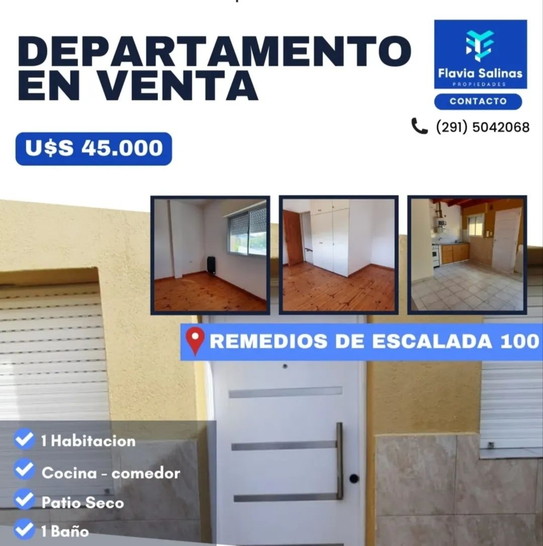 Departamento Interno en Venta en Remedios De Escalada ,  Bahía Blanca - Bahía Blanca Propiedades | SITIO OFICIAL l
