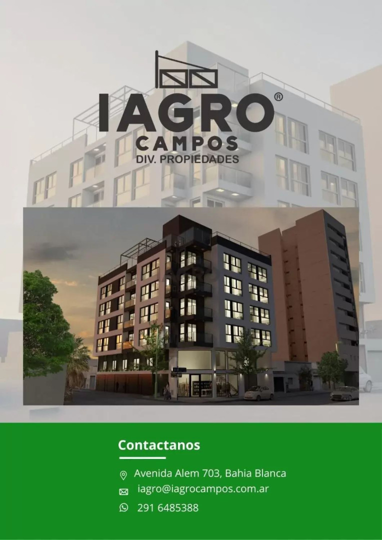 Departamento en Venta en Güemes 958, Pacifico, Bahía Blanca - Bahía Blanca Propiedades | SITIO OFICIAL l