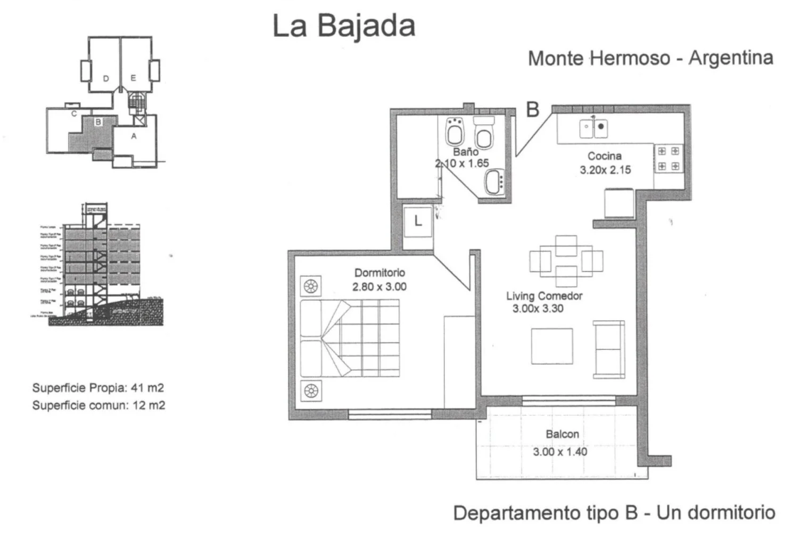 Departamento en Venta en Fosatti Y Mendoza,  Monte Hermoso - Bahía Blanca Propiedades | SITIO OFICIAL l