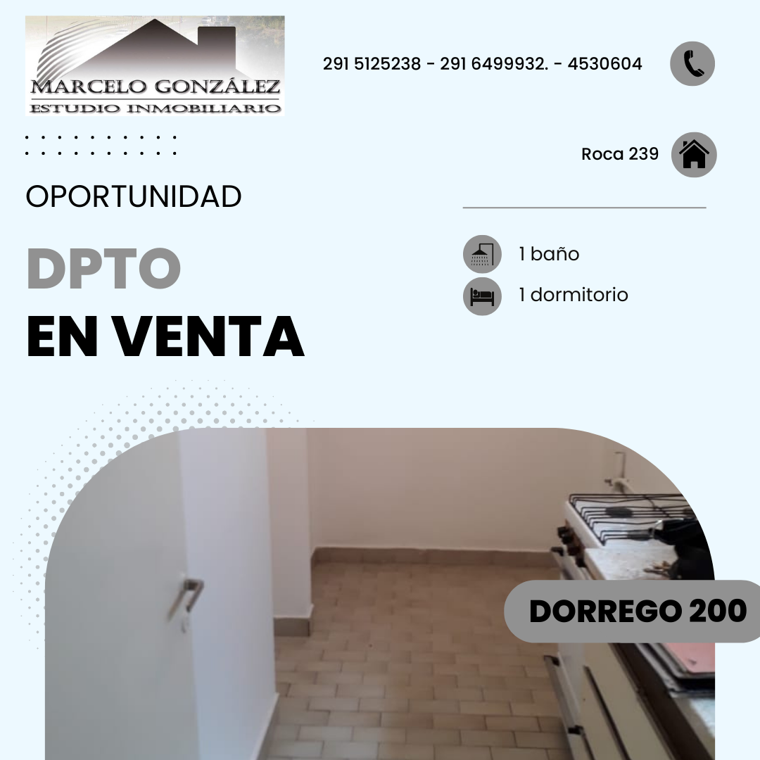 Departamento en Venta en Dorrego 200, Centro, Bahía Blanca - Bahía Blanca Propiedades | SITIO OFICIAL l