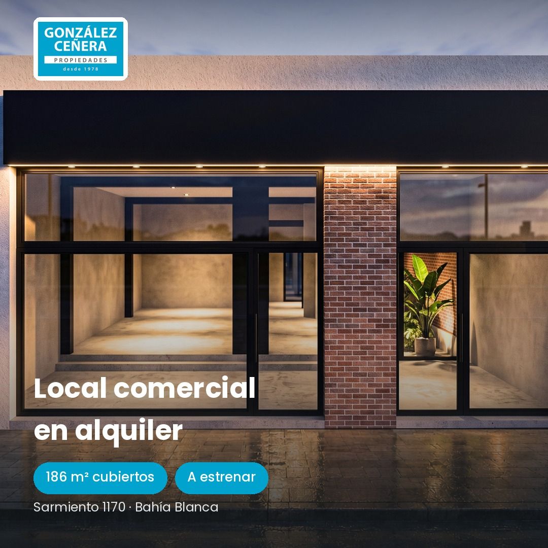 Local en Alquiler en Sarmiento 1170, La Falda, Bahía Blanca - Bahía Blanca Propiedades | SITIO OFICIAL l