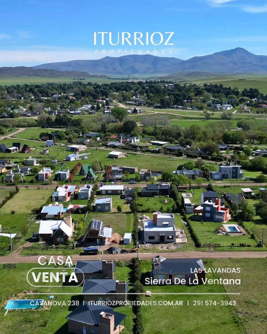 Casa en Venta en Las Lavandas 1, El Mirador, Sierra de  la Ventana - Bahía Blanca Propiedades | SITIO OFICIAL l