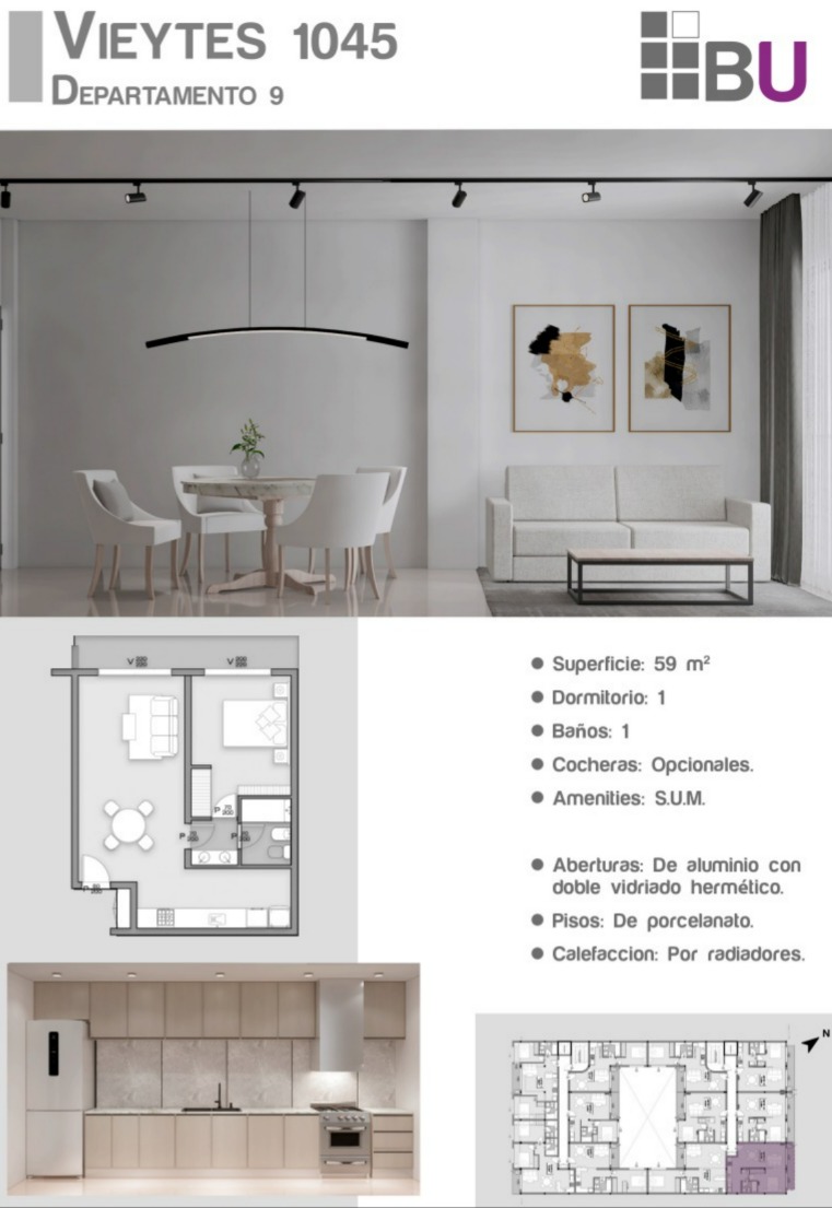Departamento en Venta en Vieytes 1045,  Bahía Blanca - Bahía Blanca Propiedades | SITIO OFICIAL l