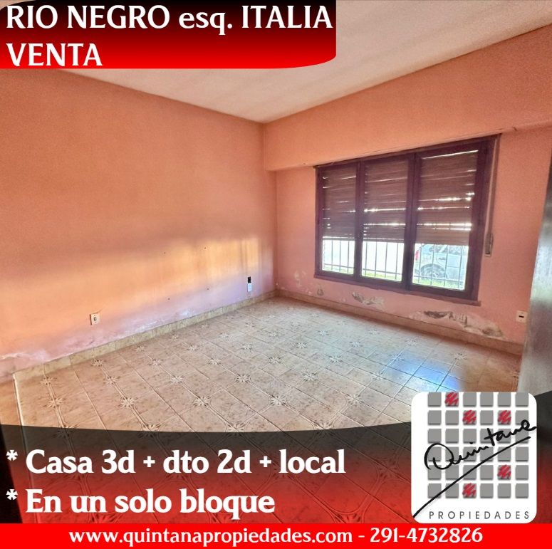 Casa con Local en Venta en Italia Y Rio Negro, Pedro Pico, Bahía Blanca - Bahía Blanca Propiedades | SITIO OFICIAL l
