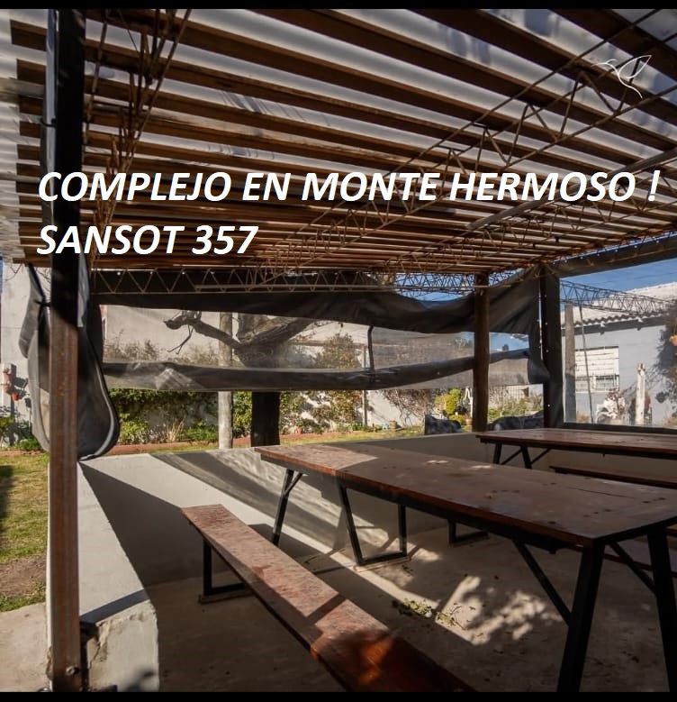 Casa + Departamento en Venta en Sansot 357,  Monte Hermoso - Bahía Blanca Propiedades | SITIO OFICIAL l