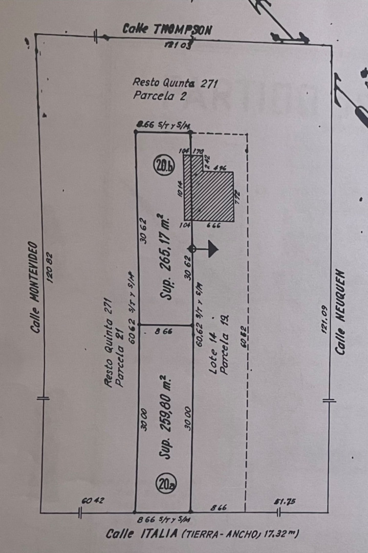 Terreno en Venta en Italia 1254, Pedro Pico, Bahía Blanca - Bahía Blanca Propiedades | SITIO OFICIAL l