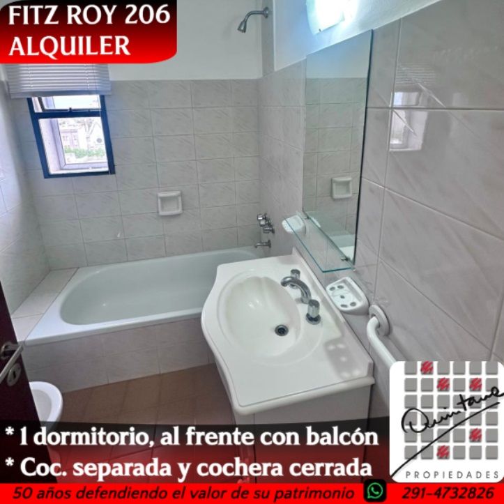 Departamento en Alquiler en Fitz Roy 206, Centro, Bahía Blanca - Bahía Blanca Propiedades | SITIO OFICIAL l