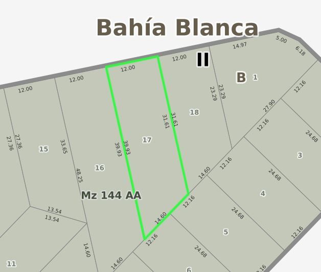 Terreno en Venta en Jose Magnani 2300,  Bahía Blanca - Bahía Blanca Propiedades | SITIO OFICIAL l