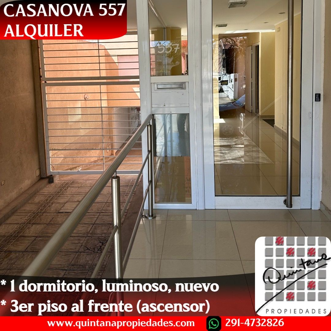 Departamento en Alquiler en Casanova 557, Universitario, Bahía Blanca - Bahía Blanca Propiedades | SITIO OFICIAL l