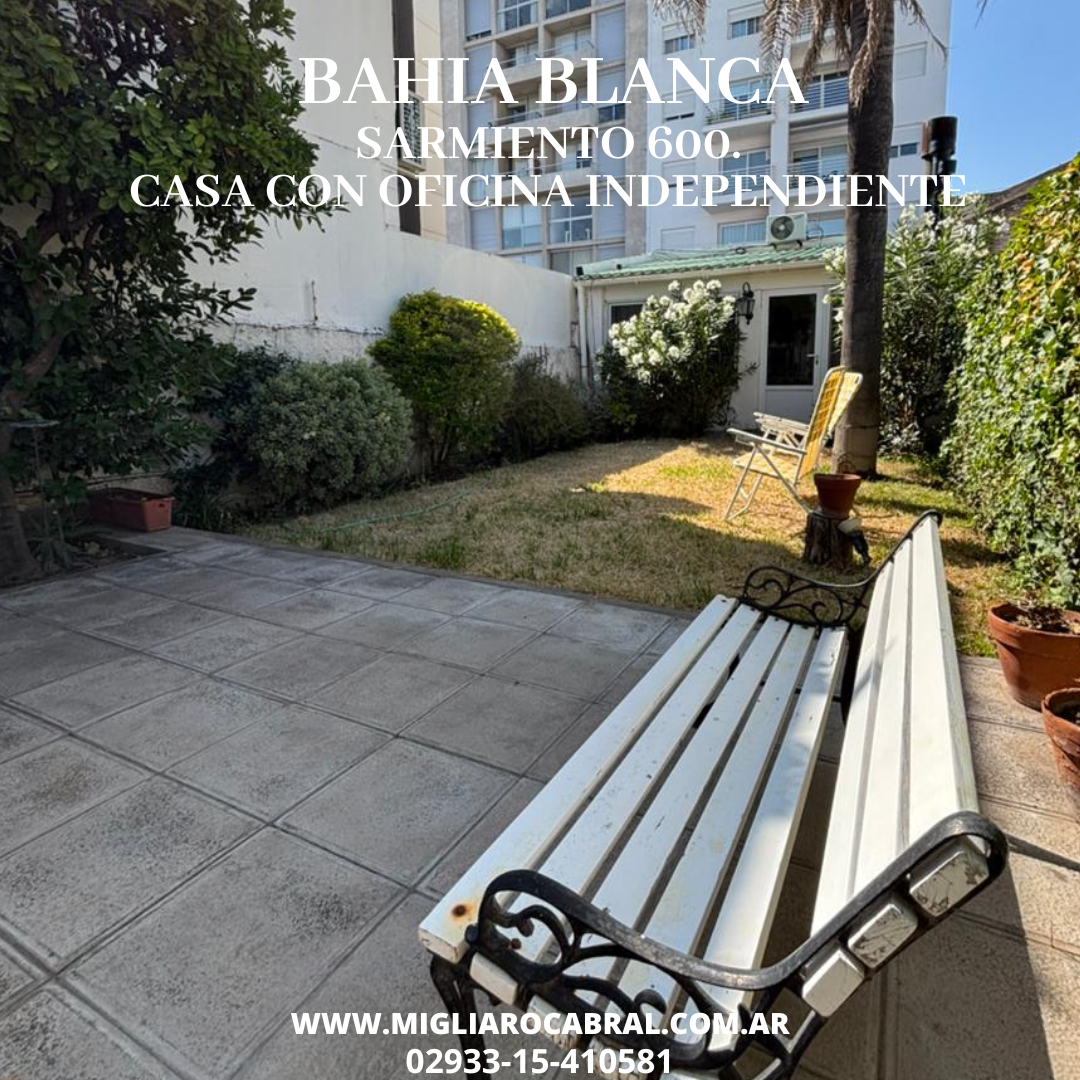 Casa en Venta en Sarmiento 600, Centro, Bahía Blanca - Bahía Blanca Propiedades | SITIO OFICIAL l