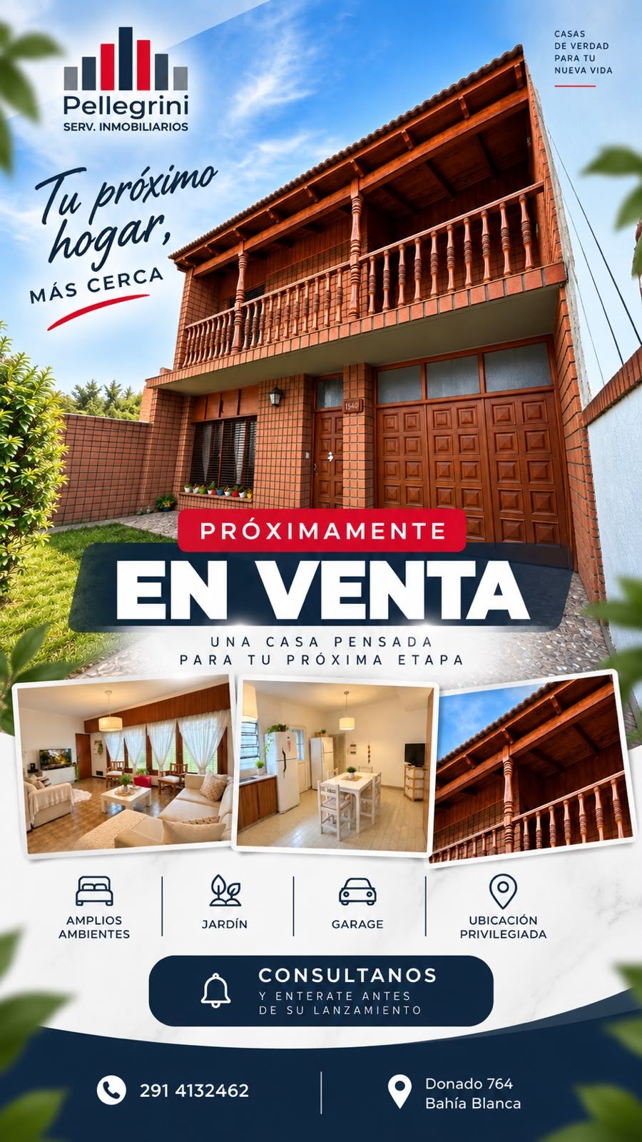Casa en Venta en Ayacucho 1400, Universitario, Bahía Blanca - Bahía Blanca Propiedades | SITIO OFICIAL l