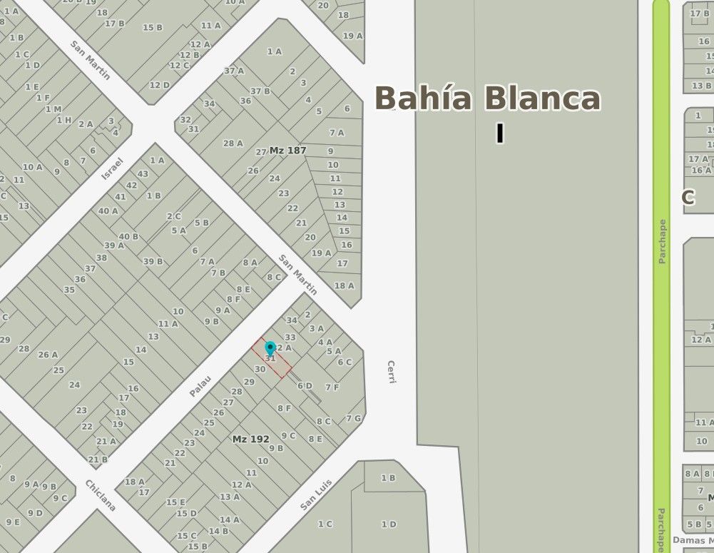Terreno en Venta en PALAU, 75,  Bahía Blanca - Bahía Blanca Propiedades | SITIO OFICIAL l