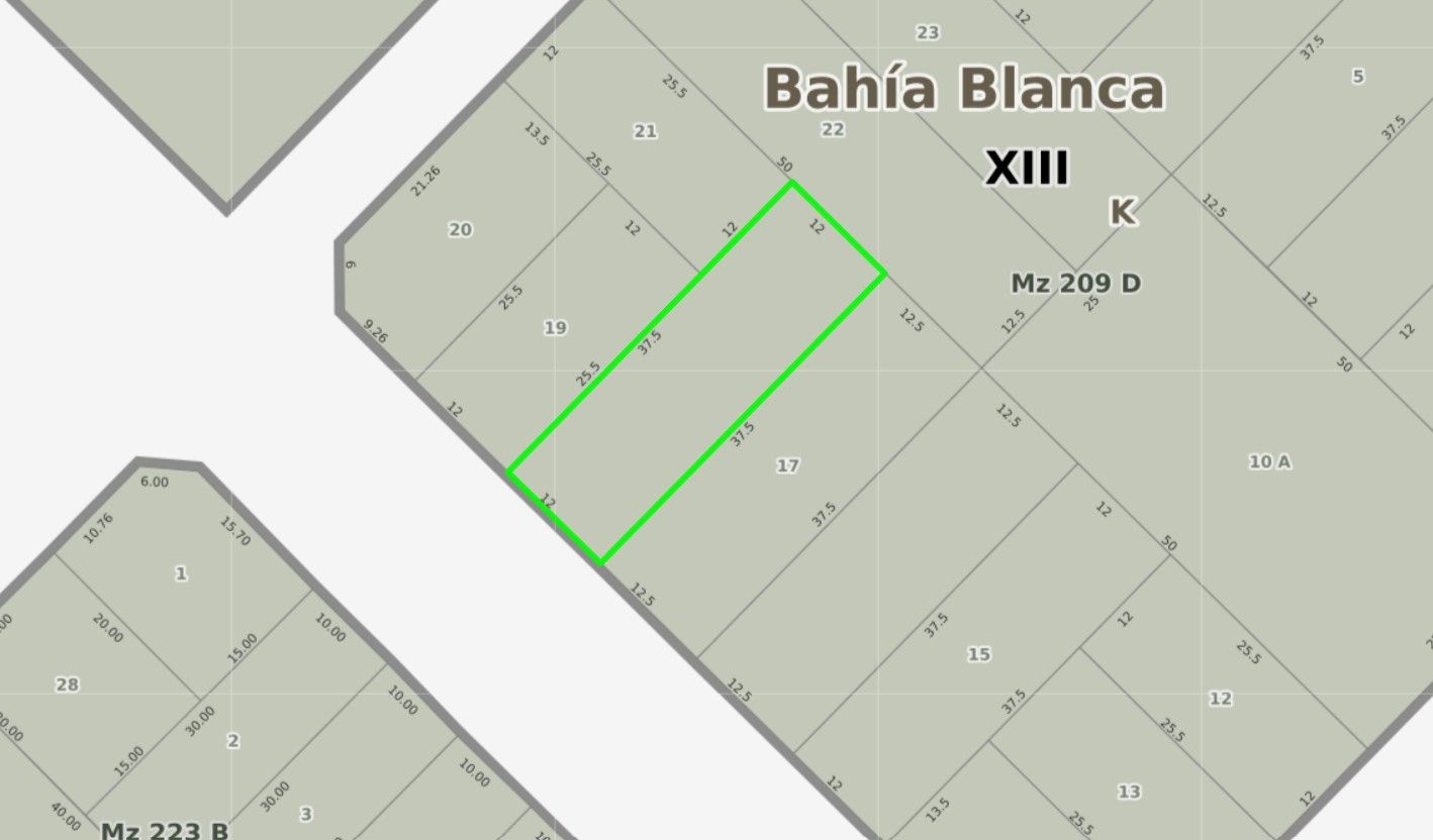 Terreno en Venta en Lisandro De La Torre 420,  General Cerri - Bahía Blanca Propiedades | SITIO OFICIAL l