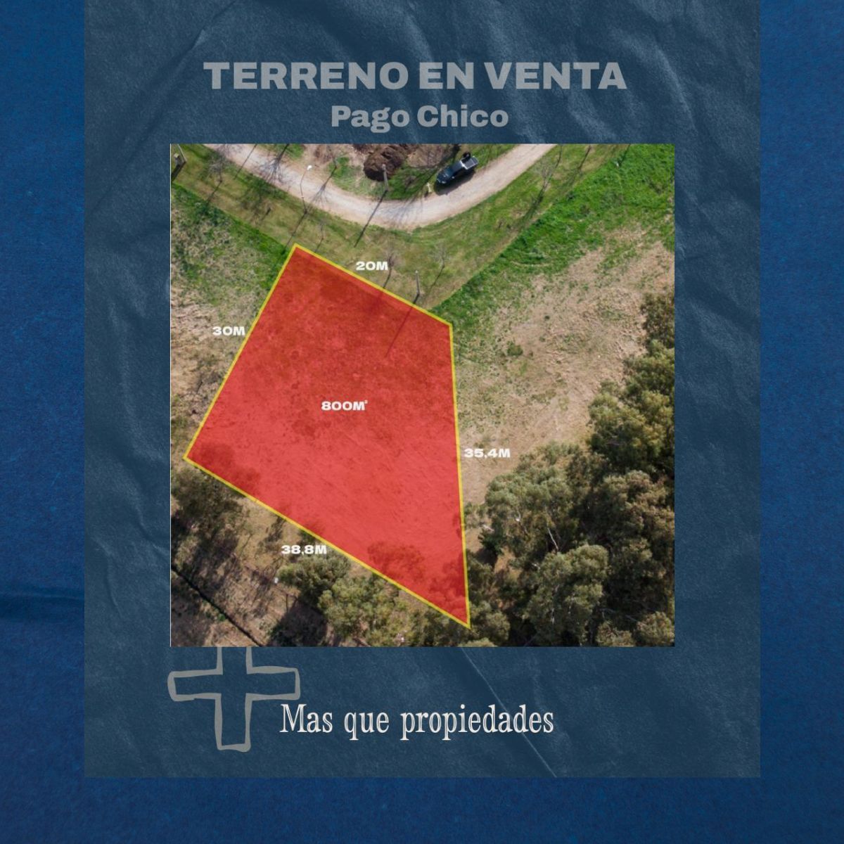 Terreno en Venta en Terreno 347, Pago Chico, Bahía Blanca - Bahía Blanca Propiedades | SITIO OFICIAL l