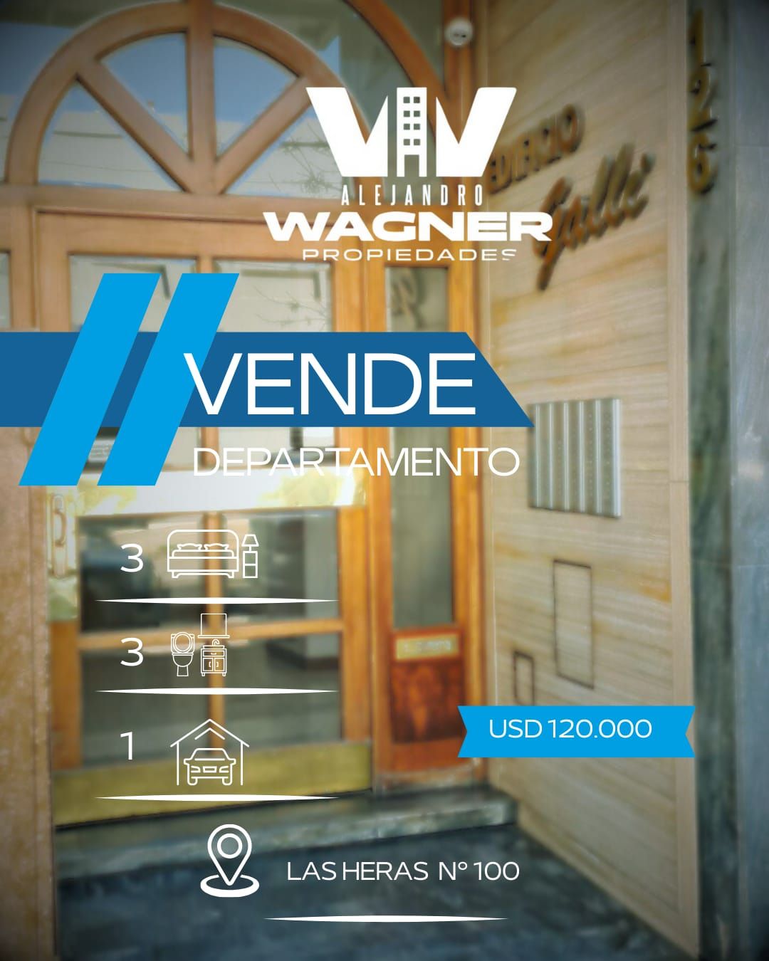 Departamento en Venta en Las Heras 100, Centro, Bahía Blanca - Bahía Blanca Propiedades | SITIO OFICIAL l