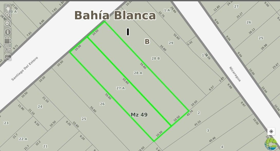 Terreno en Venta en Santiago Del Estero 339-341,  Bahía Blanca - Bahía Blanca Propiedades | SITIO OFICIAL l