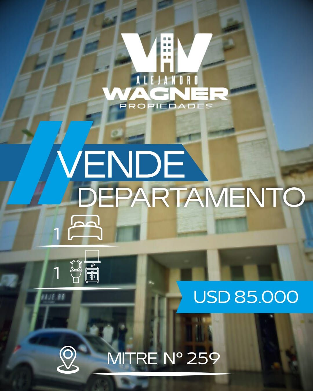 Departamento en Venta en Mitre 259, Centro, Bahía Blanca - Bahía Blanca Propiedades | SITIO OFICIAL l