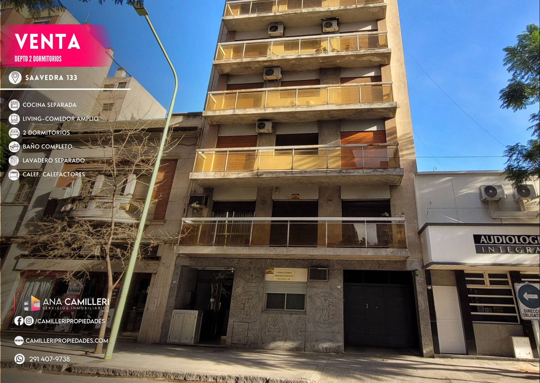 Departamento en Venta en Saavedra 133, Centro, Bahía Blanca - Bahía Blanca Propiedades | SITIO OFICIAL l