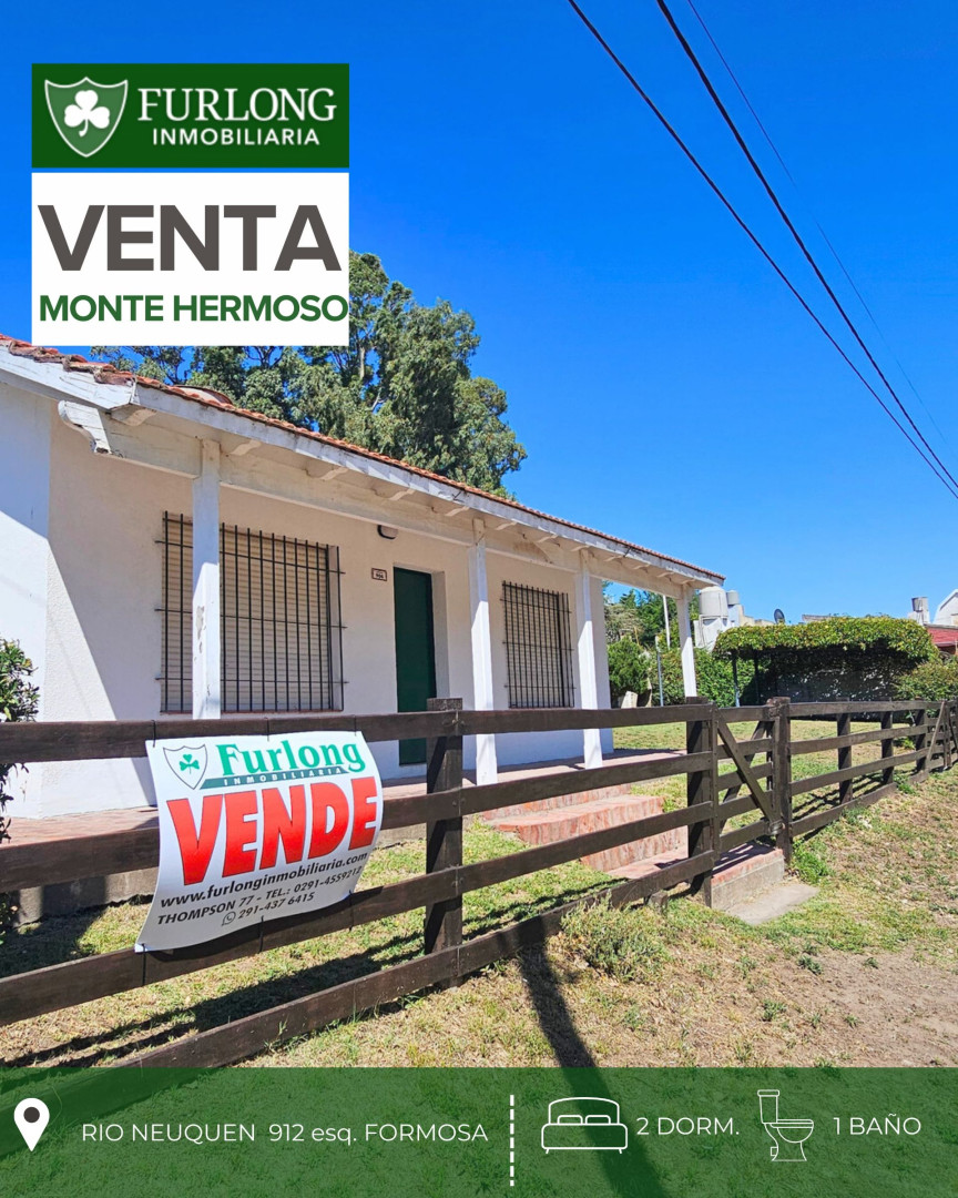 Casa en Venta en Rio Neuquen 912, Centro, Monte Hermoso - Bahía Blanca Propiedades | SITIO OFICIAL l
