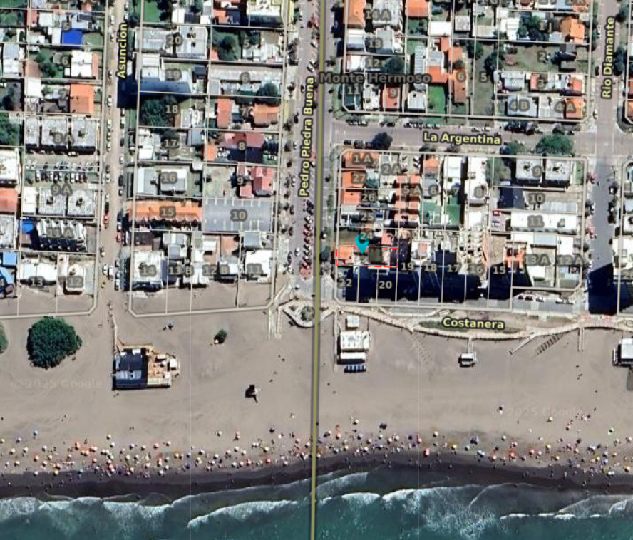 Terreno en Venta en Monte Hermoso - Calle Alfonsin (ex Piedra Buena), Monte del Este, Monte Hermoso - Bahía Blanca Propiedades | SITIO OFICIAL l