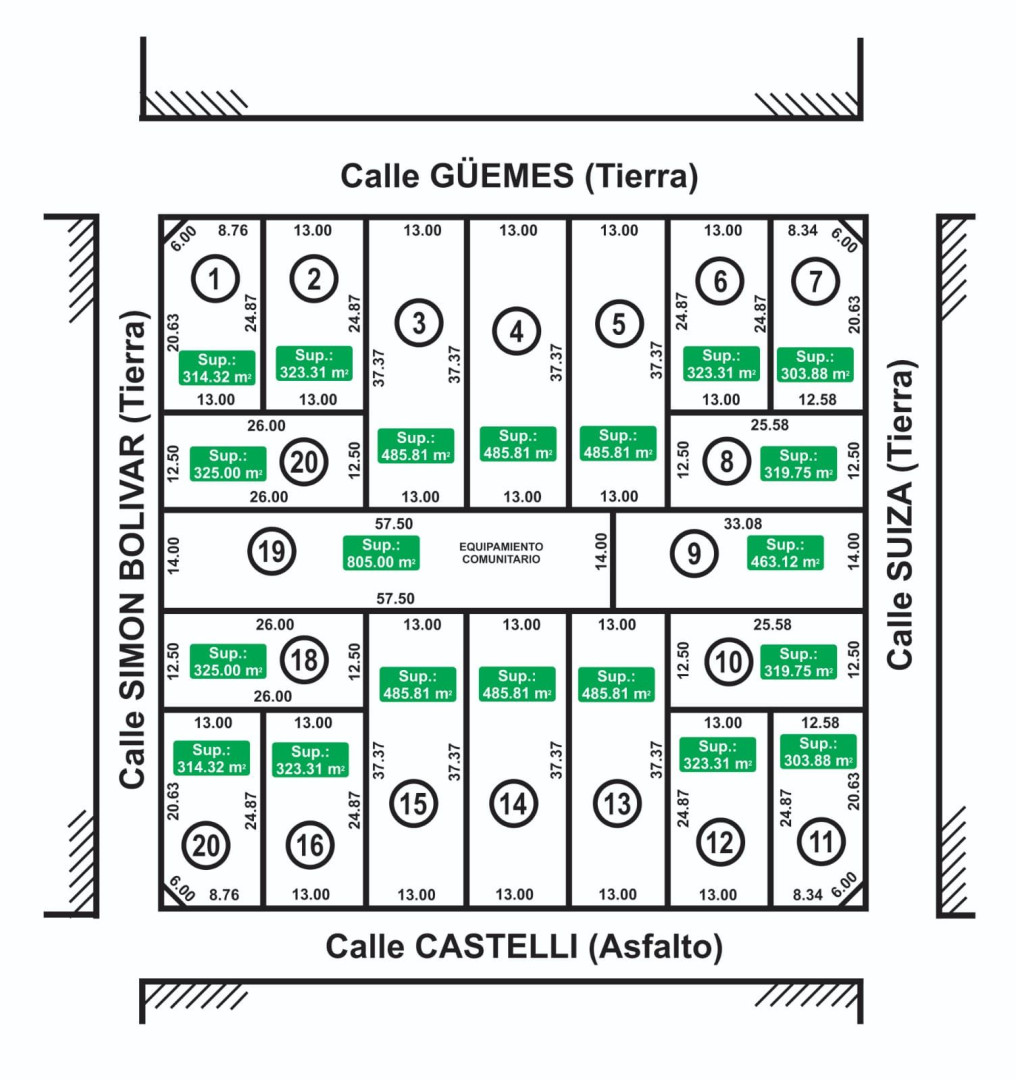 Terreno en Venta en Castelli 3400,  Bahía Blanca - Bahía Blanca Propiedades | SITIO OFICIAL l