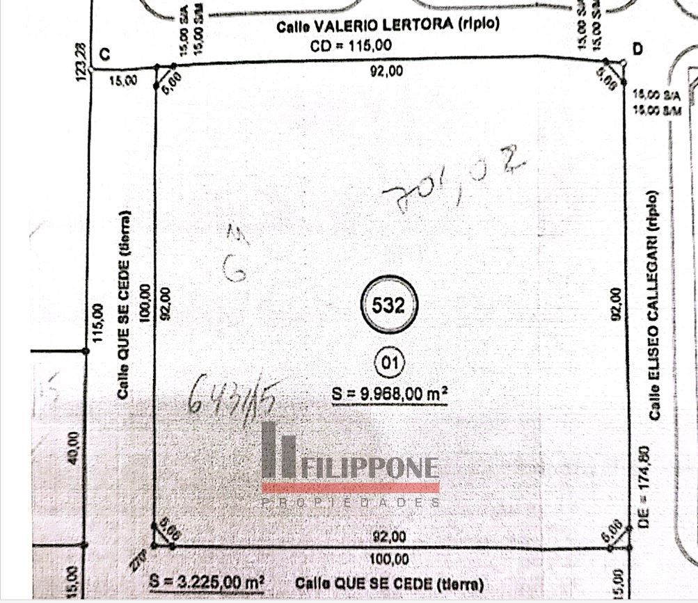 Terreno en Venta en Valerio Lertora,  Rio Colorado - Bahía Blanca Propiedades | SITIO OFICIAL l