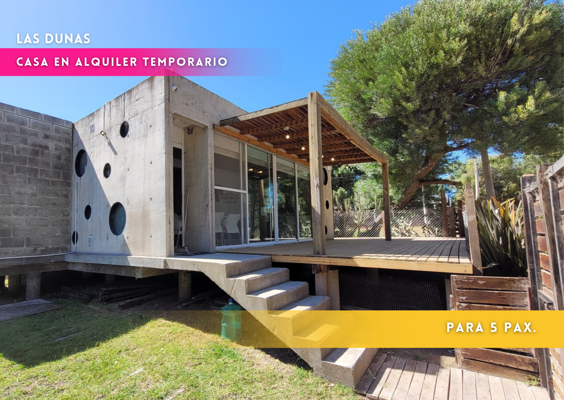 Casa  - por Día en Las Toninas Y Del Lenguado, Las Dunas, Monte Hermoso - Bahía Blanca Propiedades | SITIO OFICIAL l