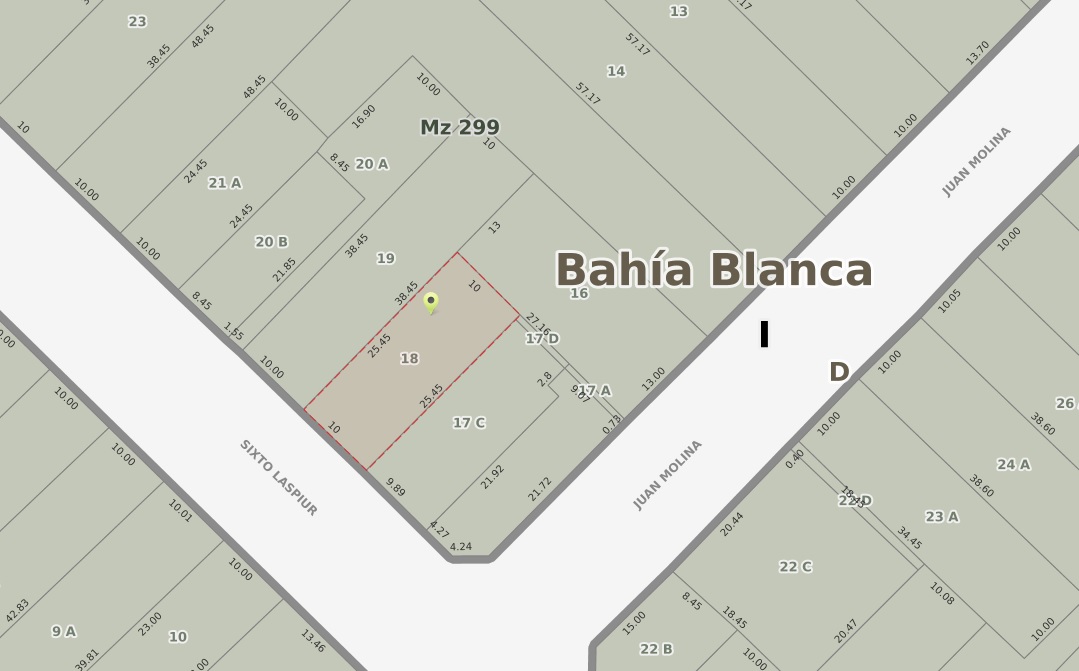 Terreno en Venta en Sixto Laspiur 817,  Bahía Blanca - Bahía Blanca Propiedades | SITIO OFICIAL l