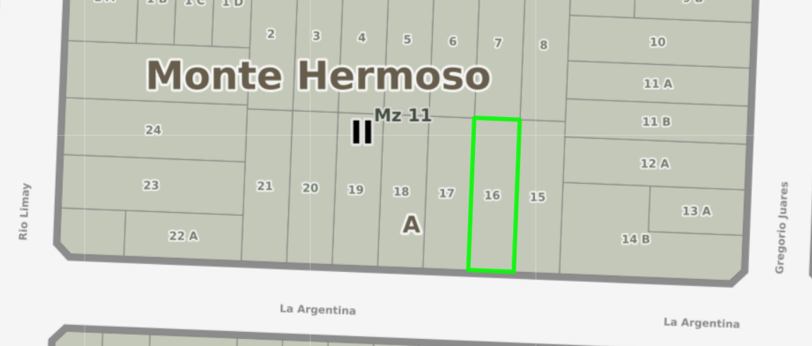 Terreno en Venta en AV. ARGENTINA 600,  Monte Hermoso - Bahía Blanca Propiedades | SITIO OFICIAL l