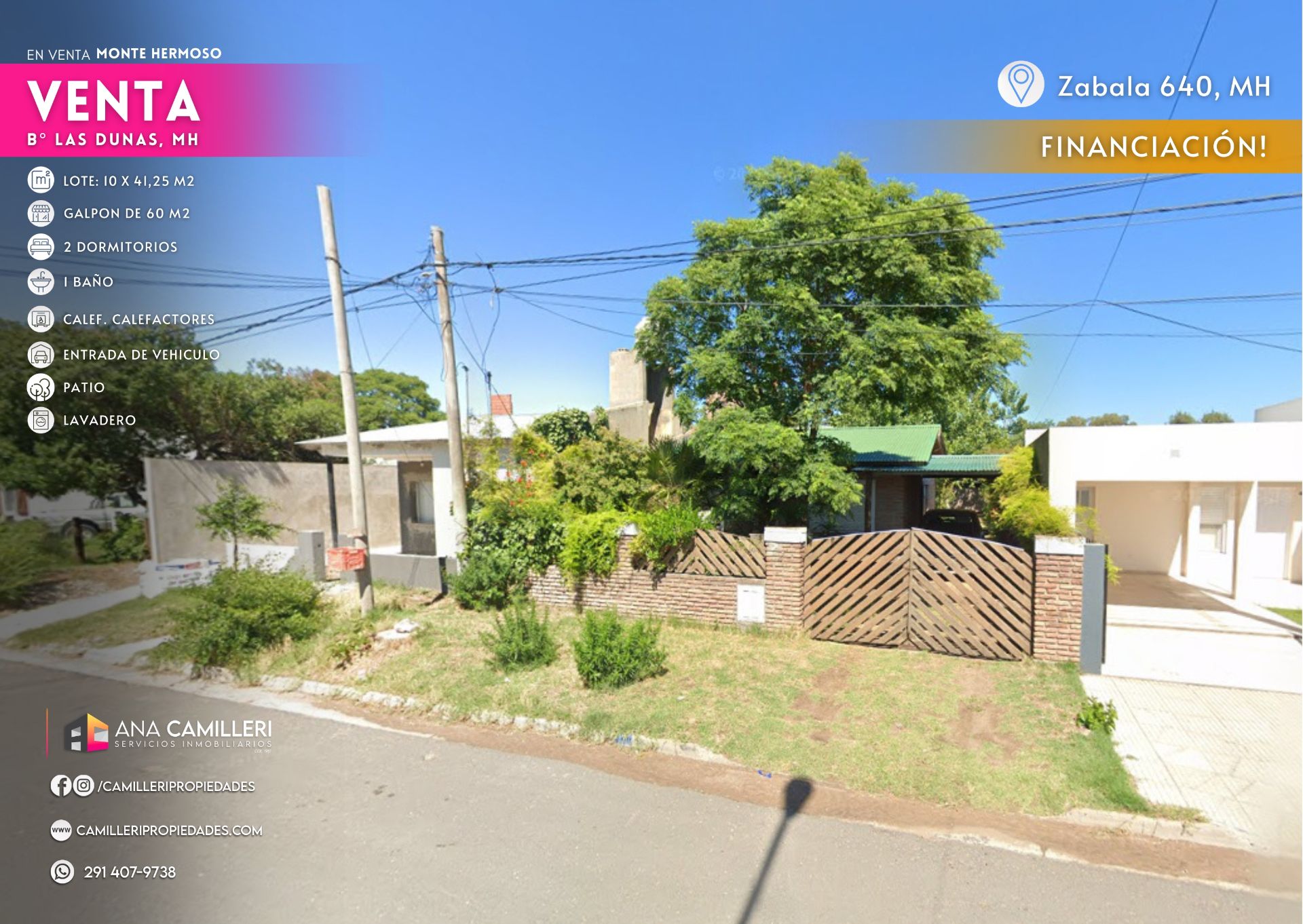 Casa en Venta en Zabala 640,  Monte Hermoso - Bahía Blanca Propiedades | SITIO OFICIAL l