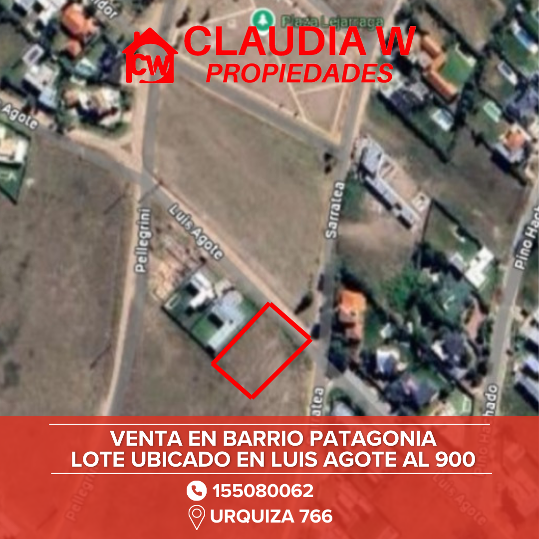 Terreno en Venta en LUIS AGOTE 900, Patagonia, Bahía Blanca - Bahía Blanca Propiedades | SITIO OFICIAL l