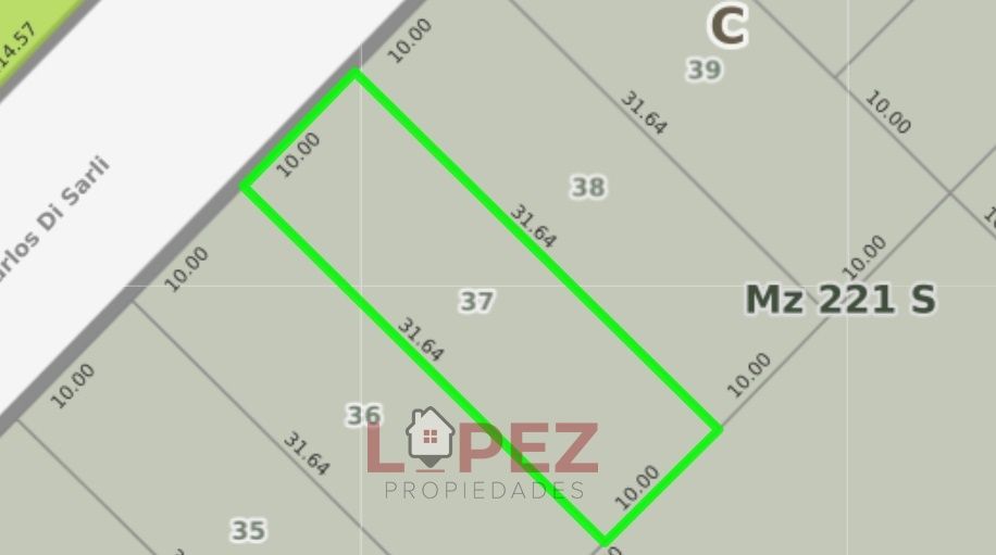 Terreno en Venta en Di Sarli 22 , San Roque, Bahía Blanca - Bahía Blanca Propiedades | SITIO OFICIAL l