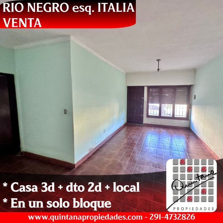Casa con Local en Venta en Italia Y Rio Negro, Pedro Pico, Bahía Blanca - Bahía Blanca Propiedades | SITIO OFICIAL l