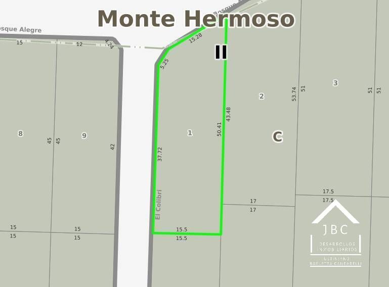 Terreno en Venta en  Bosque Alegre Y Colibrí, Monte del Este, Monte Hermoso - Bahía Blanca Propiedades | SITIO OFICIAL l