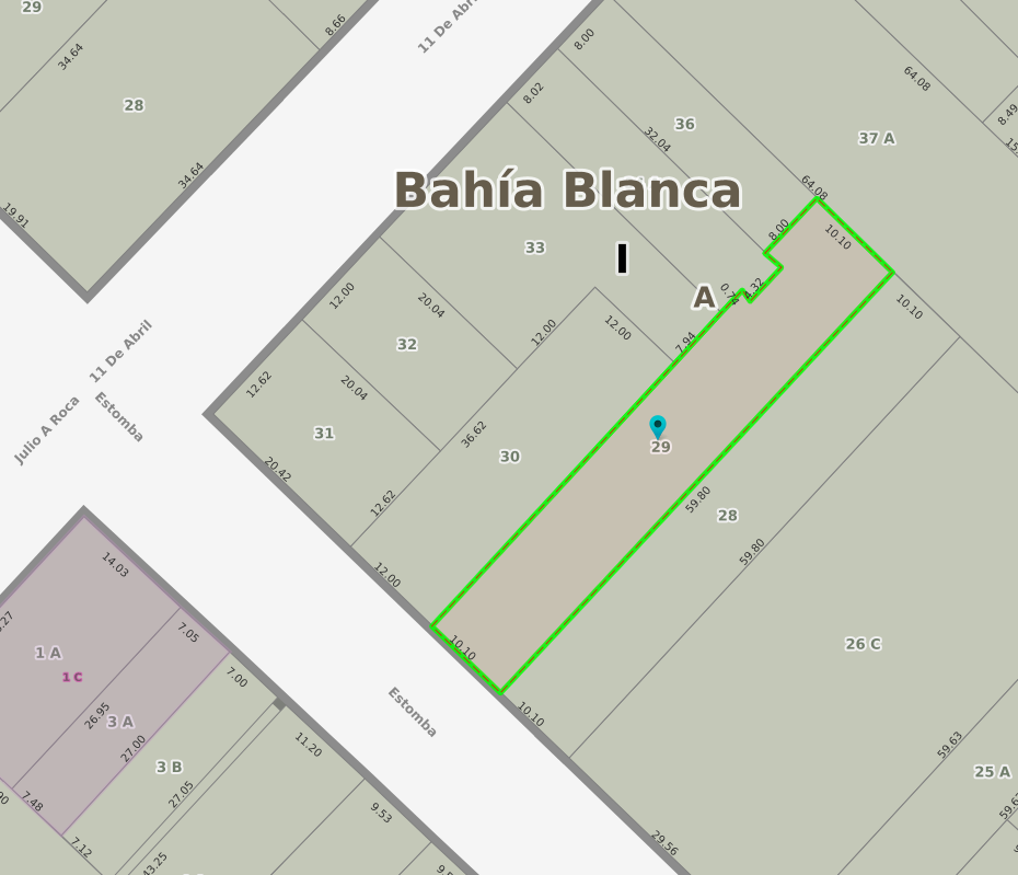 Terreno en Venta en Estomba 365, Centro, Bahía Blanca - Bahía Blanca Propiedades | SITIO OFICIAL l