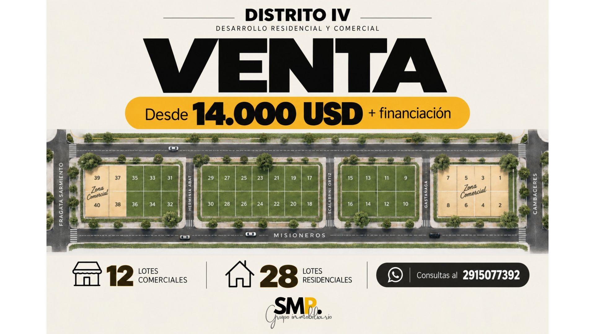 Terreno en Venta en Misionero Y Cambaceres,  Bahía Blanca - Bahía Blanca Propiedades | SITIO OFICIAL l