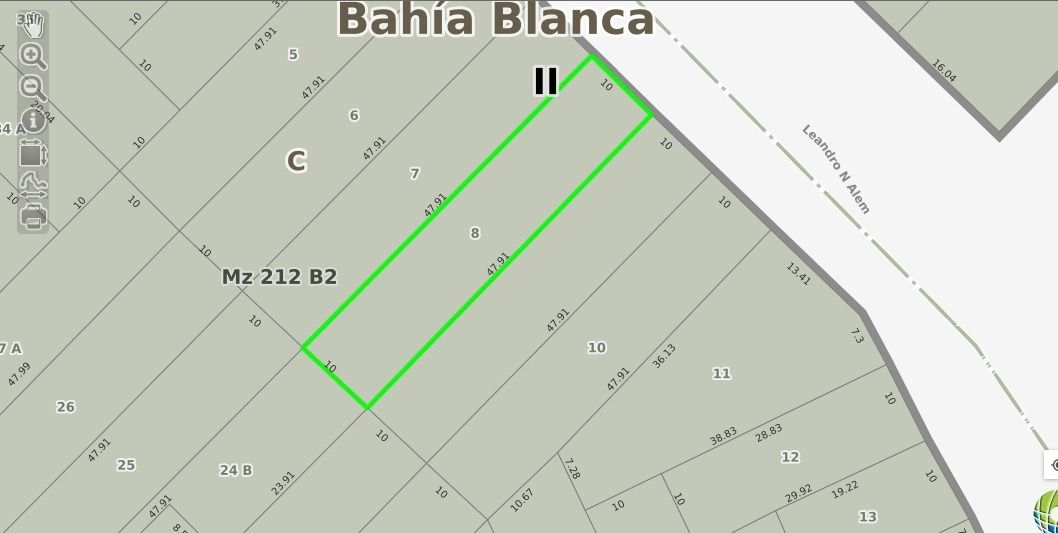 Terreno en Venta en Avenida Alem 1600, Universitario, Bahía Blanca - Bahía Blanca Propiedades | SITIO OFICIAL l
