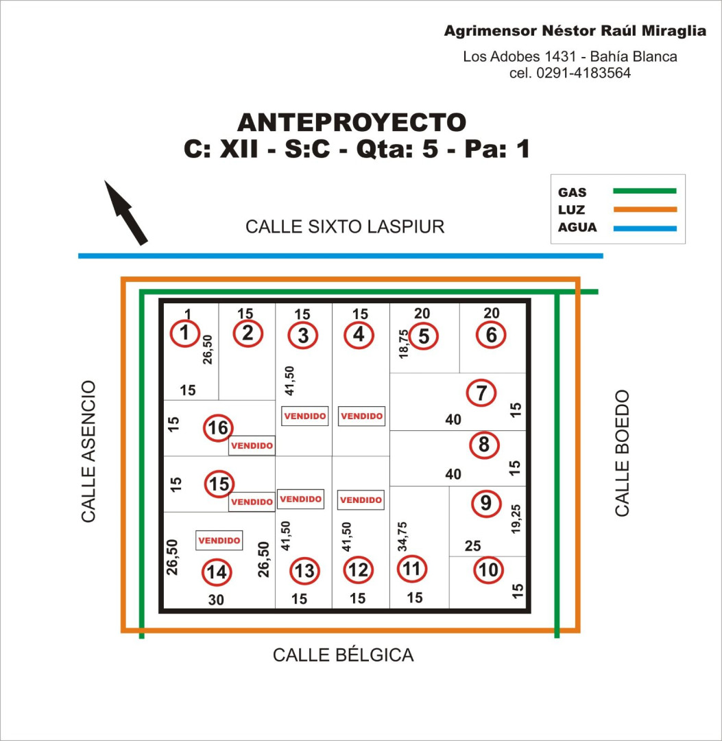 Terreno en Venta en Sixto Laspiur Y Boedo, Los Chañares, Bahía Blanca - Bahía Blanca Propiedades | SITIO OFICIAL l