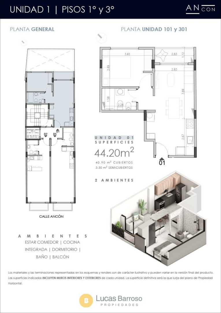 Departamento en Venta en Ancon 5347, Palermo, CABA - Bahía Blanca Propiedades | SITIO OFICIAL l