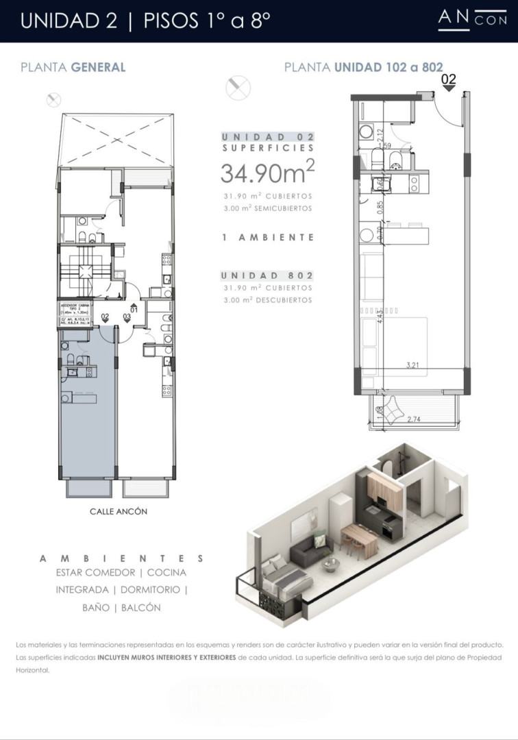 Departamento en Venta en ANCON 5300, Palermo, CABA - Bahía Blanca Propiedades | SITIO OFICIAL l