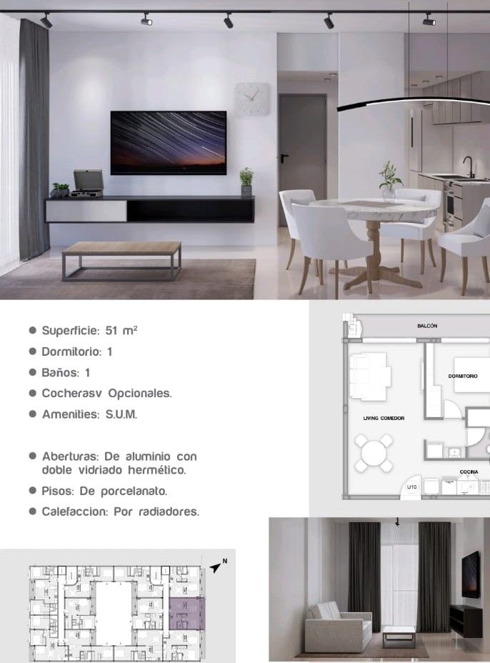 Departamento en Venta en Vieytes 1045-,  Bahía Blanca - Bahía Blanca Propiedades | SITIO OFICIAL l